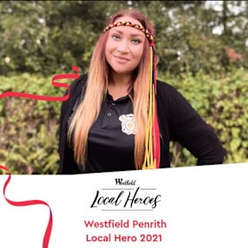 Heidi Bradshaw was a finalist in the 2021 Westfield Local Hero awards.