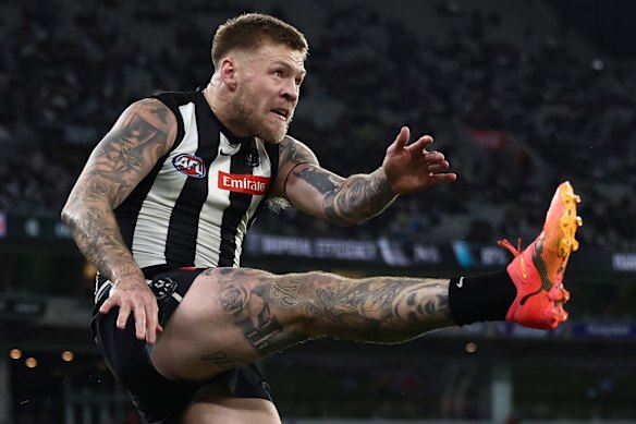 Jordan De Goey was instrumental for Collingwood.