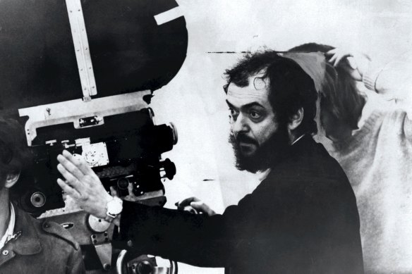 Film director Stanley Kubrick in action in 1971.