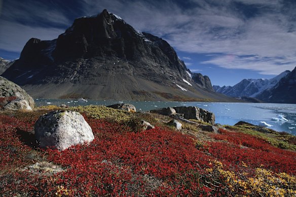 Scoresby Sund fjord system.