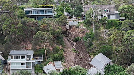 The cliff in McCrae experienced four landslides between November 2022 and January 2025.