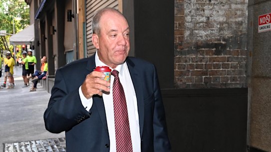 Daryl Maguire enters ICAC ahead of another day of questioning.