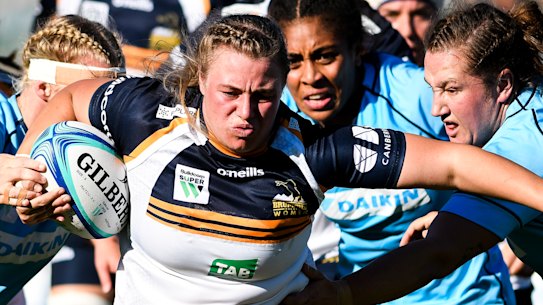 The Brumbies fell to the NSW Waratahs 26-0 in the Super W season-opener last week. 
