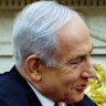 Israeli Prime Minister Benjamin Netanyahu with US President Donald Trump in the Oval Office in April.