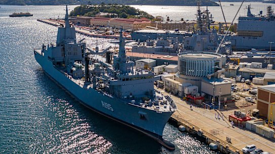 HMAS Sydney was officially commissioned 