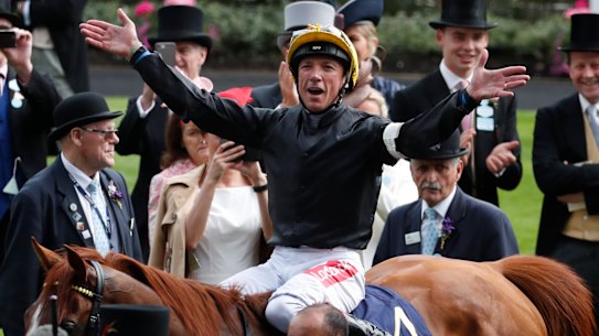 Frankie Dettori is trying to win the Melbourne Cup at the 17th time of asking.