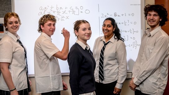 John Monash Science School students.