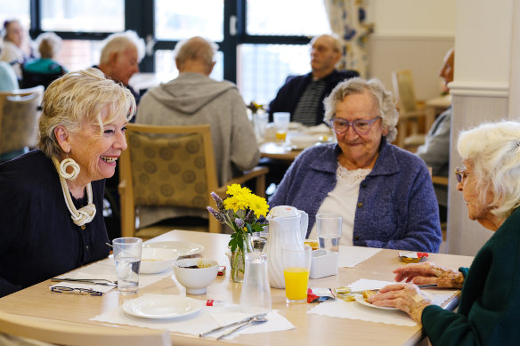 Maggie Beer
embarked on a four-month-long experimental program at a Perth aged-care centre.