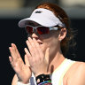 Maya Joint will make her top-100 debut in the WTA rankings on Monday.