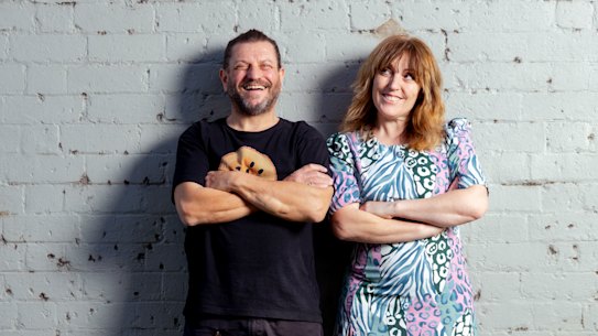 Hichem Moussa with Kate Toon: “We made the rule, ‘Okay, if
we do start seeing someone, we shouldn’t bring them back to our house. This is a neutral place.’”