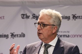 Mark Scott, head of the NSW Department of Education, at the 2021 Sydney Morning Herald Schools Summit