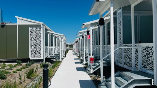 Lord Mayor Adrian Schrinner says the only way to open the 500-bed Pinkenba site as crisis accommodation is through a state government-led effort.