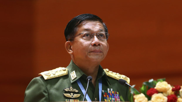 General Min Aung Hlaing.