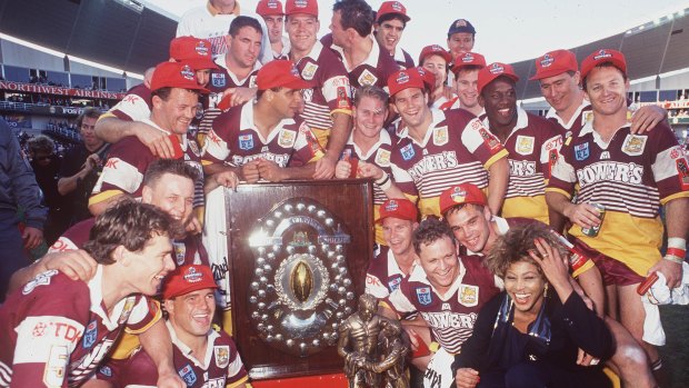 Tina Turner at the 1993 grand final.