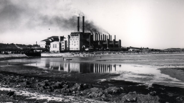 White Bay Power Station the last century.