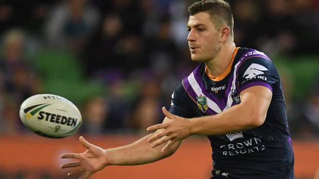 The Raiders are in talks with Storm halfback Ryley Jacks.