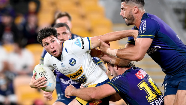 Mitchell Moses and the Eels will take plenty of confidence from their recent win over the Storm.