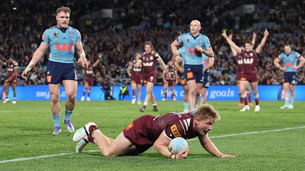 Tom Dearden seals a remarkable series win for Queensland.