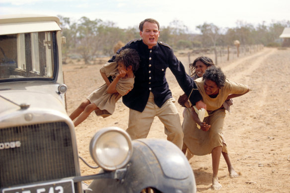 Still from Rabbit-Proof Fence. 