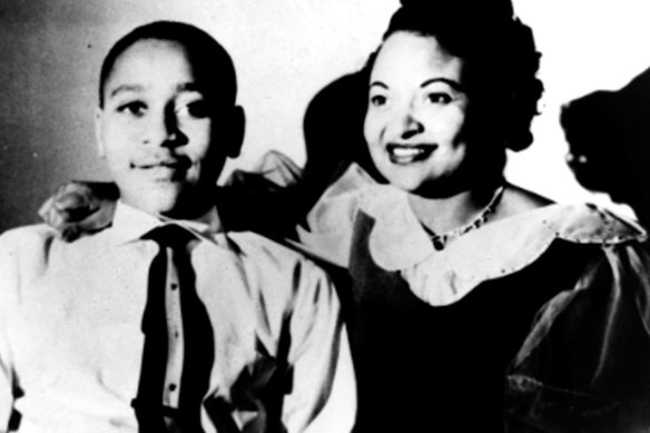 An undated photograph of Mamie Till-Mobley and her son, Emmett Till, whose lynching in 1955 became a catalyst for the civil rights movement.