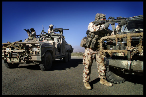 The accused was a member of the SAS. 