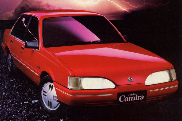 The 1986 Holden Camira...not big on the classic car market.