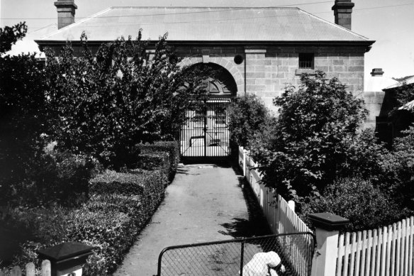 Cooma Gaol in the 1950s, where gay men were sent.   