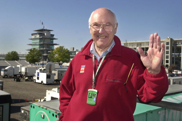 The late Murray Walker. 
