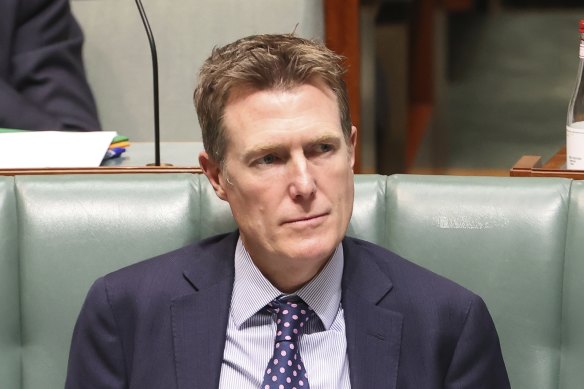 Industry Minister Christian Porter.