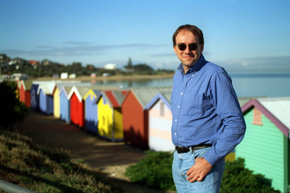 Tim Colebatch in Brighton, where he grew up.