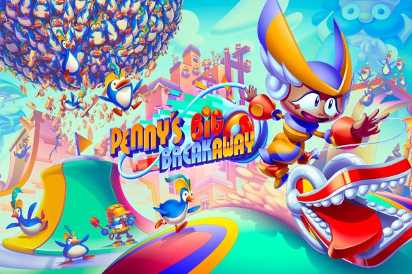 Penny’s Big Breakaway it’s the first game from a new studio founded by Australian developer Christian Whitehead.