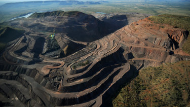 The Argyle diamond mine in Western Australia’s far north. 