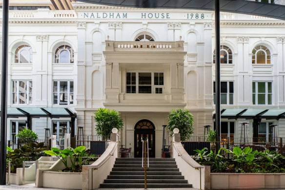The iconic Naldham House has been transformed into a multi-level food and beverage precinct.
