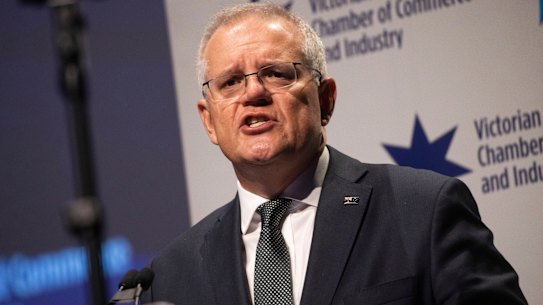 Prime Minister Scott Morrison said emerging technologies would help Australia reach its net zero target by 2050.