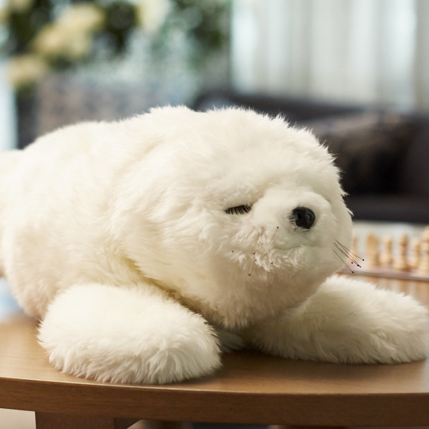 Robotic pets soothe dementia patients