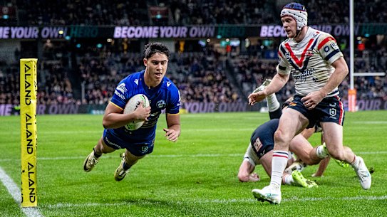 Eels rookie Blaize Talagi is set to join Penrith next season.