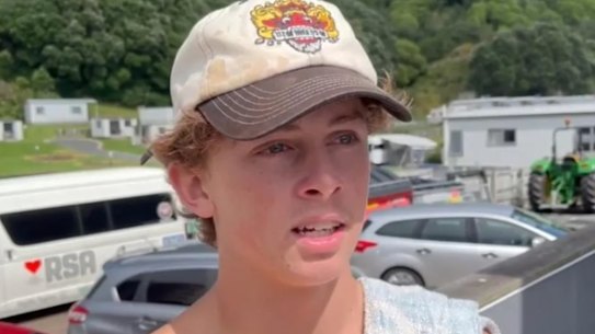 Sonny Worrall, de Newcastle, disse que a cena parecia “um filme”.