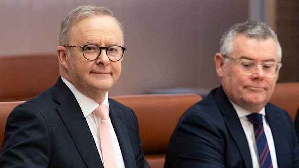 Prime Minister Anthony Albanese and Environment Minister Murray Watt.