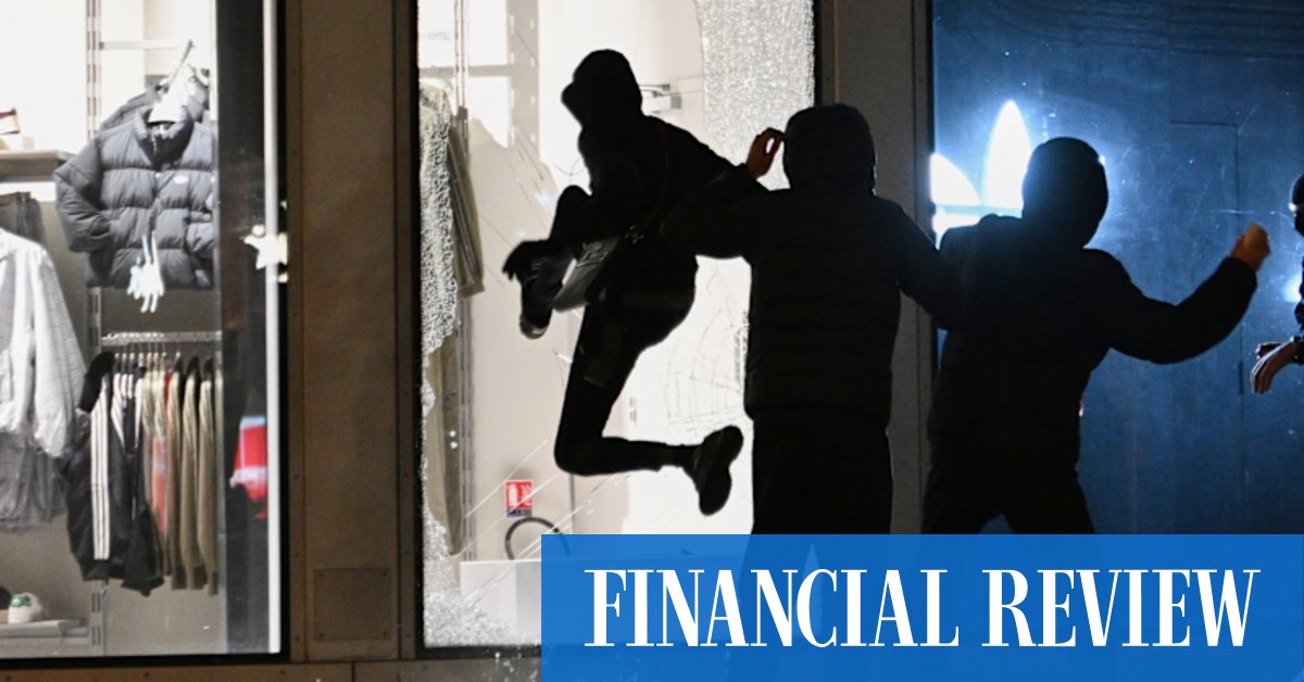 afr.com - Adrienne Klasa, Domitille Alain - France's luxury retailers count costs of rioting, looting