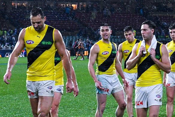 Toby Nankervis and the Tigers watched one slip through their hands on Saturday night.