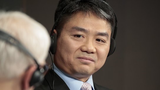 JD.com founder Richard Liu.