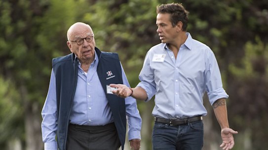 Rupert  Murdoch and his eldest son Lachlan were widely known to have a hand in shaping Fox News coverage, the judge said.