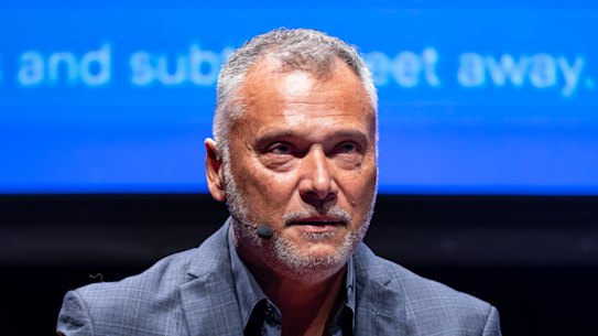 Stan Grant at the Sydney Writer’s Festival on Friday.