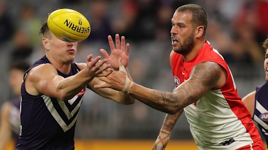 John Longmire is happy with how Lance Franklin’s fitness is trending.