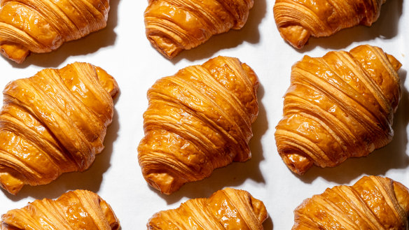Lune Croissants, baked at the Rosebery site. 