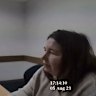 A still image from a video recording of a police interview with Erin Patterson in August 2023.