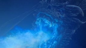 Whether it's hot or cold, you don't want to be on the receiving end of Viserion's blast.