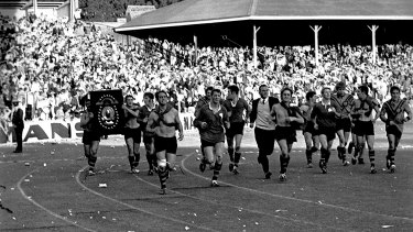 Glory days: Balmain have a rich heritage in Sydney rugby league, including the club's final premiership in 1969.