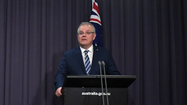 Prime Minister Scott Morrison would not say who was behind the attack, but said only a few countries had the capability to do it.