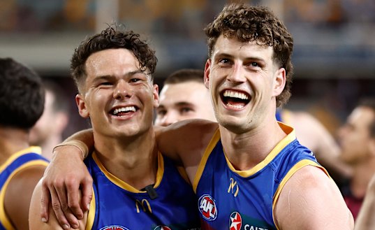 Cam Rayner and Jarrod Berry will hope to be smiling after Saturday’s grand final.